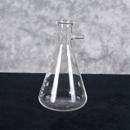 Various Glass Autoclavable Erlenmeyer Flask W Side Arm Ml