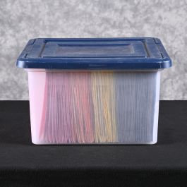 Transparent Plastic Box File File-Box-Clear-Plastic