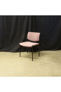 Steelcase Player Stacking Chair 5C49 Currant Fabric No Arms