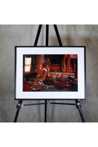 Photograph Dark Wood Colored Wood Frame 24.75"x18.75"