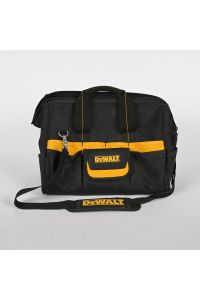 DEWALT Contractor Tool Bag with Shoulder Strap, Black & Yellow
