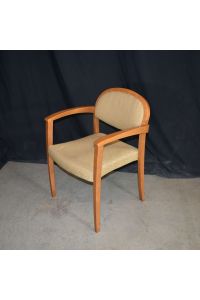 Gunlocke Conversation/Side Chair 5B09 Topaz Fabric with Arms