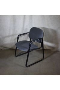 HON Conversation/Side Chair Gray Fabric with Arms