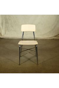 Haywood-Wakefield Hey-Woodite Conversation/Side Chair White Composite No Arms