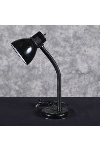 12808 Table Lamp Black Metal No Bulb Electrical