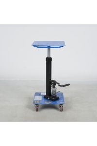 Global Industrial MD0246 Hydraulic Lift Table Cart 200 lb Capacity Adjustable Height