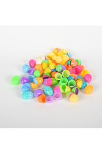 Plastic Easter Eggs Assorted Colors