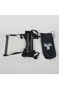 Body Sport Agility Ladder Black Fabric