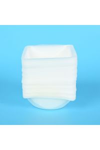 SPQH Plastic Square Weigh Boats Medium Dish, Partial Pack