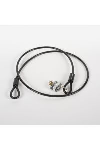 Master Lock Padlock Metal Includes Key and Cable