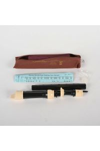 SilverStar SVST-A10B Alto Recorder, Black/Cream, Case Included