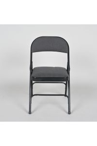 DongGuan ShiChang Metals Folding Chair Gray Pattern Fabric