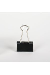 Office Max 20015001 Binder Clips Black Metal, Never Used