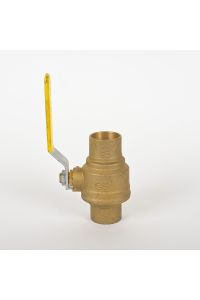 Jomar Super Ball S-100-N 1-1/2" Bronze Ball Valve 600 WOG - Good Condition
