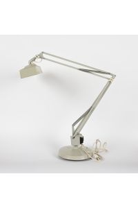 Ledu DF Series Table Lamp Gray Metal Fluorescent Electrical 15 W 42"