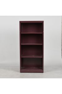 Steelcase 730564 Freestanding Storage Cabinet Russet Metal 4 Shelves 30"x15"x65"
