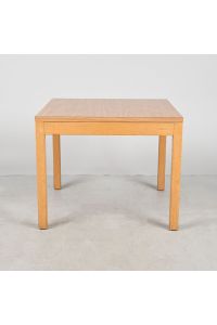 Nemschoff Dining Table, Medium Wood Laminate, Square, 36" x 36" x 29.5"