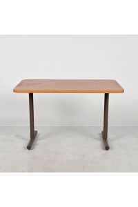 Laminate Work Table, Medium Wood Frame, Rectangle, 48" x 30" x 29.5"