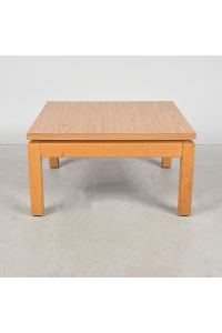 Nemschoff Coffee Table, Light Wood Laminate, Square, 30" x 30" x 16"