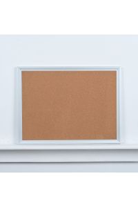 Office Depot KK0259 Wall Mounted Tack/Cork Board Brown Cork Single Sided 24"x18"