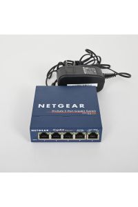 Netgear ProSafe GS105 v4 5-Port Gigabit Network Switch, Power Adapter Included