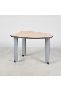 Standard Surface, Light Wood Colored Laminate, with Wheels, 27"X36"x27"