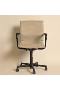 Steelcase Protegé Office Chair, 5D30 Taupe Fabric, Adjustable with Arms