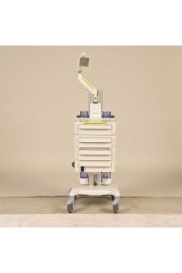 GCX RC Series Medical Computer Cart, White, Single Monitor Mount