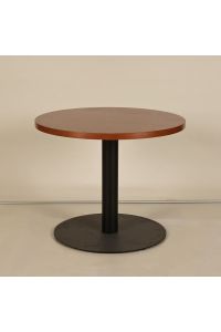 Steelcase E6W036 Round Café Bistro Table Woodgrain Laminate 36×36×29