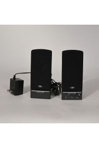Cyber Acoustics 2.0 Computer Speaker System, Power Adapter Included
