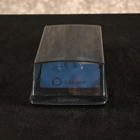 Rolodex-Rotary-Card-File-Black-Plastic