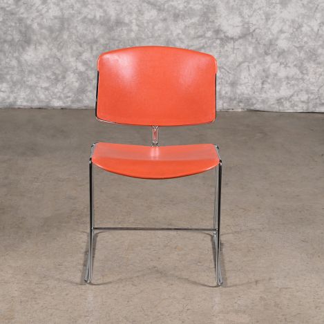 Steelcase-Max-Stkr-Stacking-Chair-Orange-Plastic