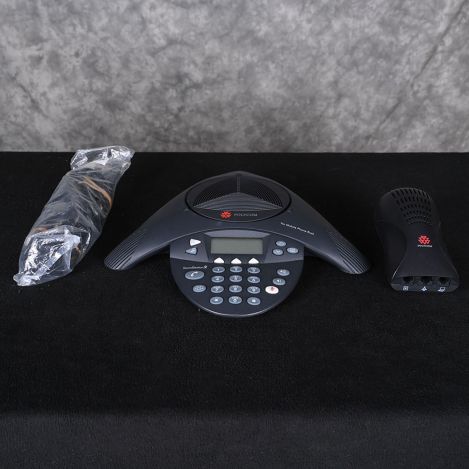 Polycom-SoundStation-2-Conference-Phone-Power-Cable-Included