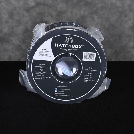 Hatchbox-3D-ABS-1KG1.75-WHT-3D-Printer-Material