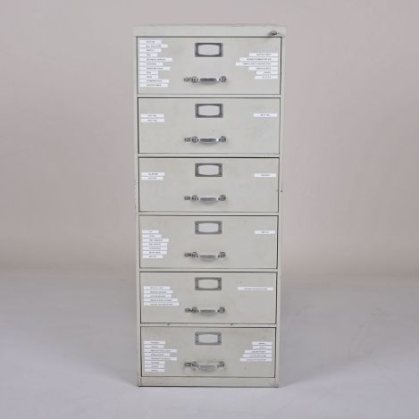 Steelcase-1826-(Card-File)-Card-File-Cabinet-Gray-Metal-6-Drawers ...