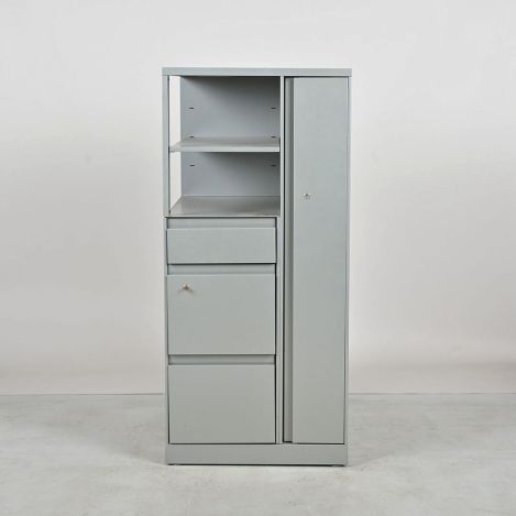 Steelcase-RQS30244RAF-4750-Champagne-Metallic-Metal-3-Drawers-2-Shelves ...