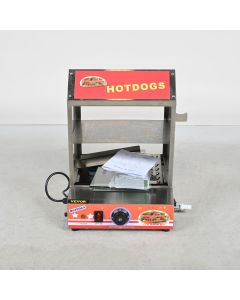 VEVOR Commercial Hot Dog Steamer & Bun Warmer w/ Manual