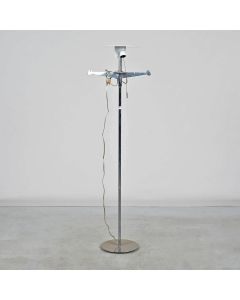Carpyen Multi-Light Floor Lamp Base and Frame, Missing Shade