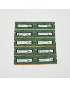 Lot of 10 Micron 8GB 1Rx8 PC4-2666V-SA2-11 DDR4 ECC RDIMM Memory Modules