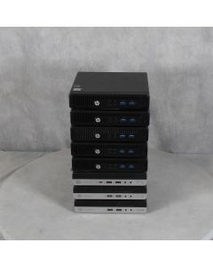 Eight (8) Various HP Desktops