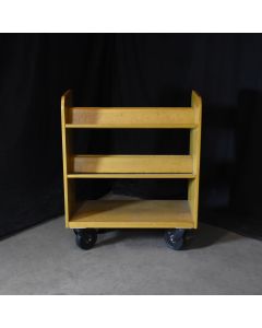 Book Cart with Damaged Wheels
