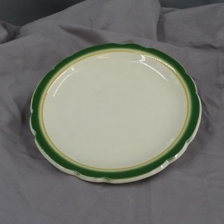 Walker China 1-45 Side Plate Green Porcelain 6.5"