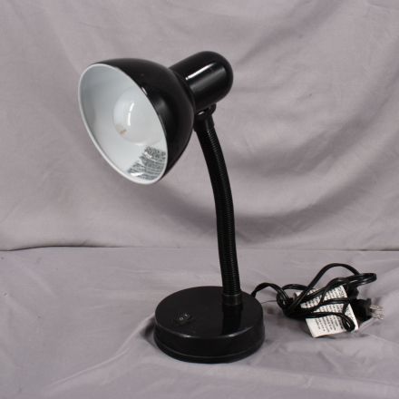 Simple Designs LD1003-BLK Table Lamp Black Metal No Bulb Electrical 60W 13"