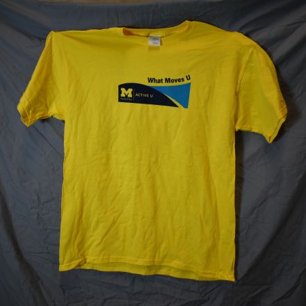 Gildan MHealthy Yellow Unisex Tee Shirt Large