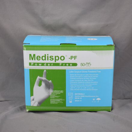 Box of Medispo 9823-PF Surgical Gloves Glove 7.5