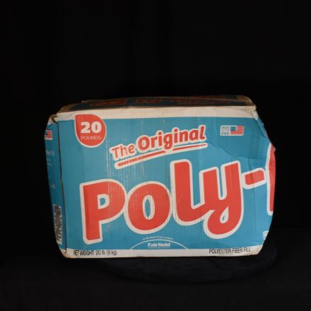 20 lb. Box of Fairfield The Original Poly-fil Polyester Fiber Fill White Polyester