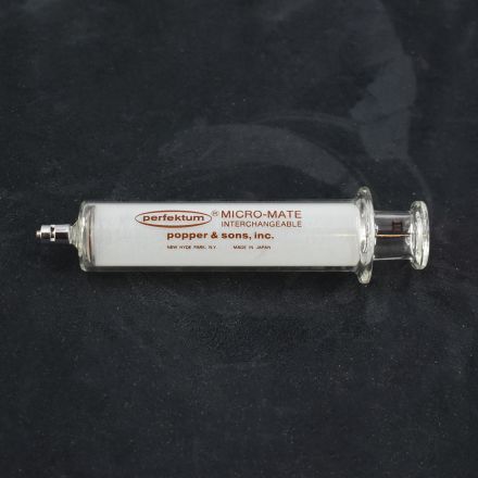 Popper & Sons, Inc. Perfektum Autoclavable Glass Syringe 50 mL