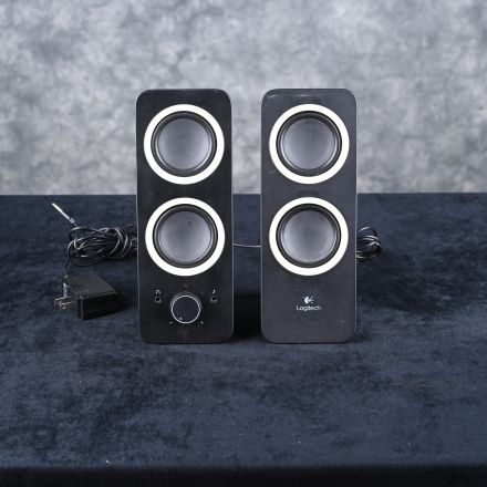 Logitech Z200 Computer Speakers Power Cable Included