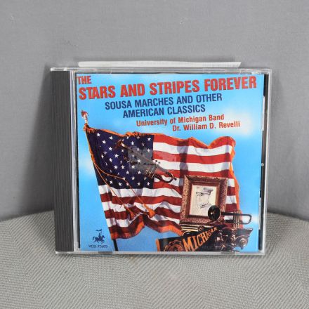 University of Michigan Band The Stars and Stripes Forever 1991 CD