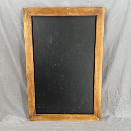 HDCY Creations Wall Mounted Chalkboard Black Composite Single Sided 20"x30"
